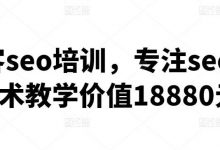 seo培训教程 (SEO培训技巧)-广州seo小雨